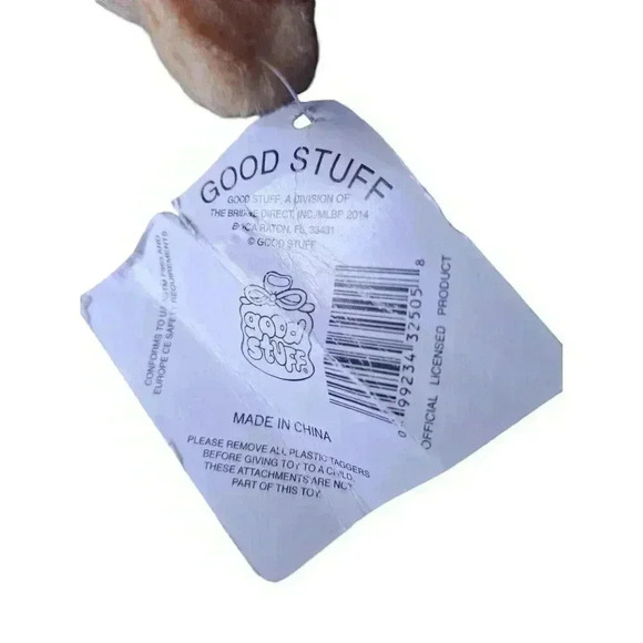 Good Stuff MLB Plush Boston LA Angels Teddy Bear Stuffed Animal 8" 2016 New - Picture 7 of 7